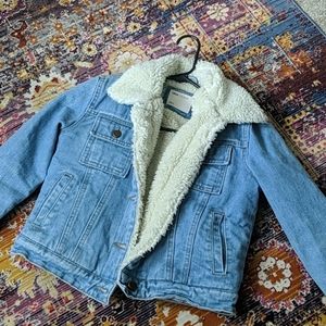 ASOS Sherpa Jean Jacket